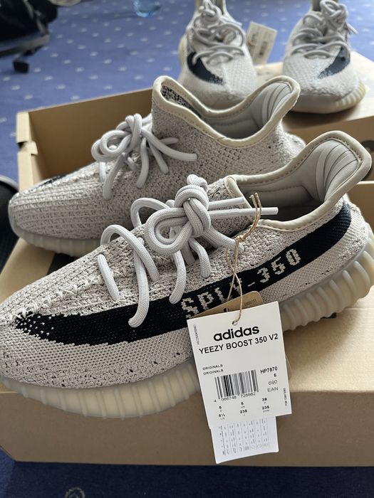 Yeezy 350 slate 38