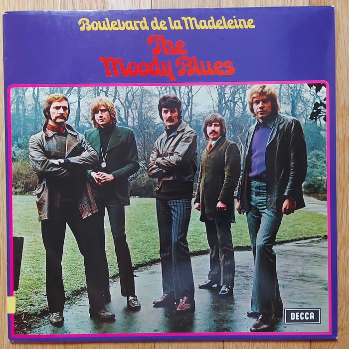 The Moody Blues ‎Boulevard De La Madeleine NL (NM-/NM-) + inne tytuły