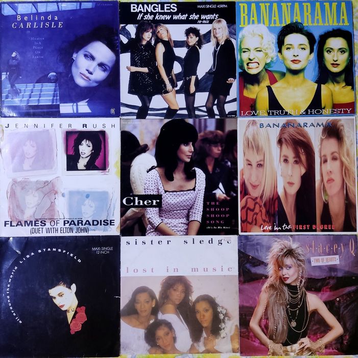 Фірмові вінілові платівки, Maxi single 45 RPM,12"