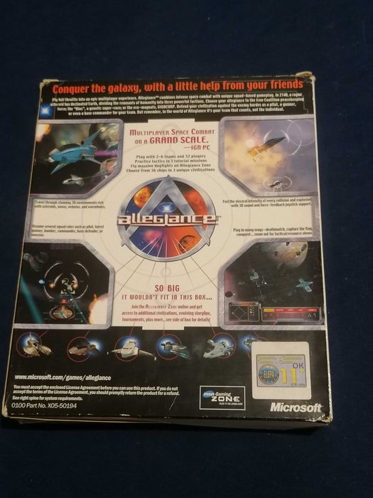 [PC] Allegiance Micorsoft