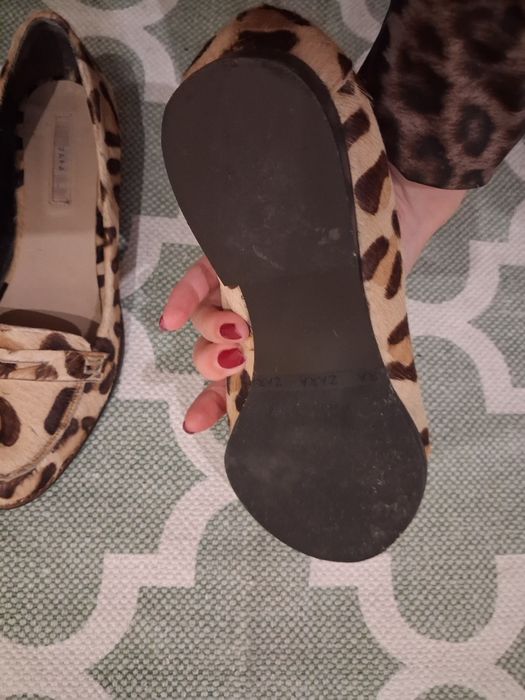 Sapatos Zara mocassins tigresse