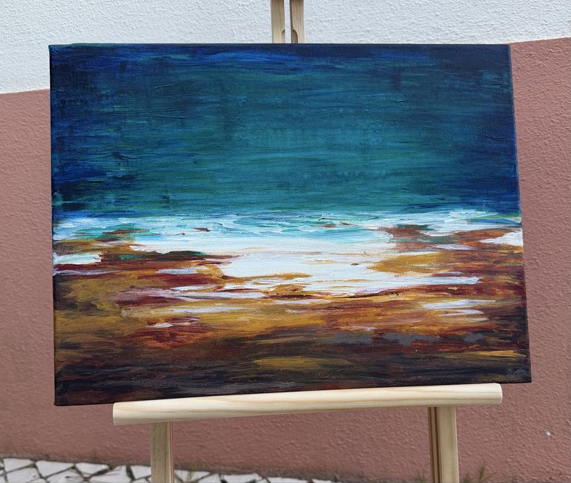 Quadro Horizonte Submerso - 40x30