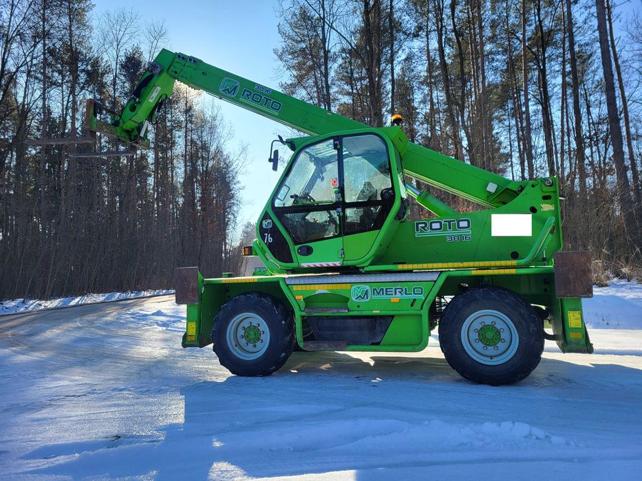 Ładowarka teleskopowa Merlo Roto 38.16, Manitou, JCB