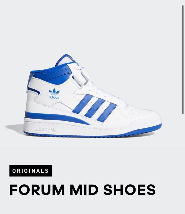y2k Adidas originals forum mid 40 2/3 (25,5см) б/в