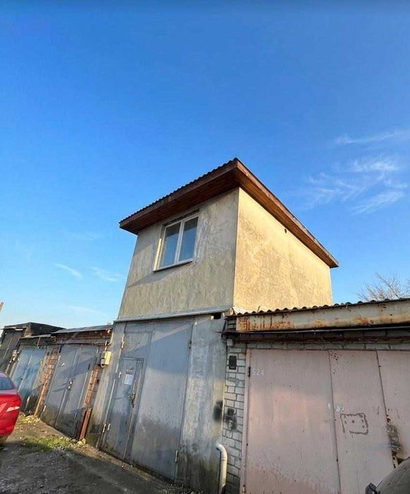 Двоповерховий гараж 66 м² у Вишневому | Під СТО, склад або майстерню | 2 авто | підвал 5 м | вул. Промислова 4 | 28 000 $