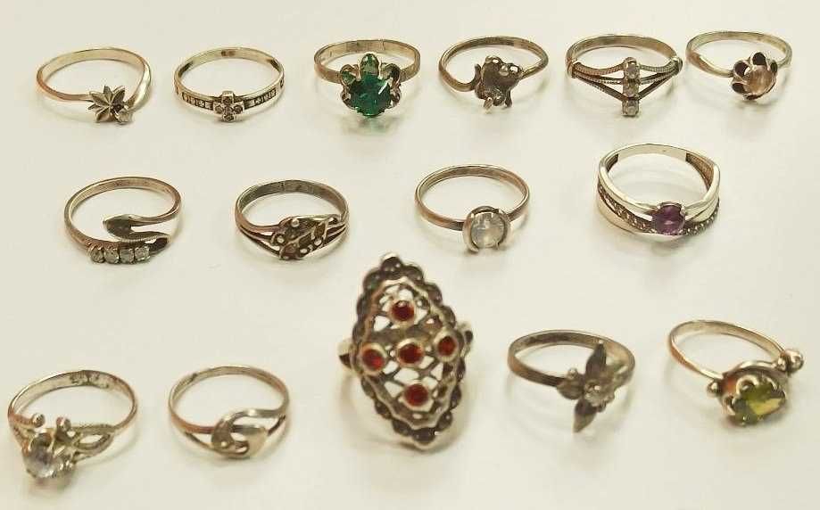 Коллекция серебряных колец