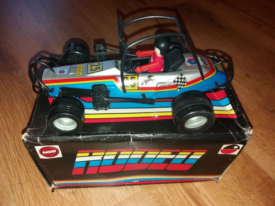 Игрушка СССР ГДР GDR Машинка RODEO Инерционная НОВАЯ