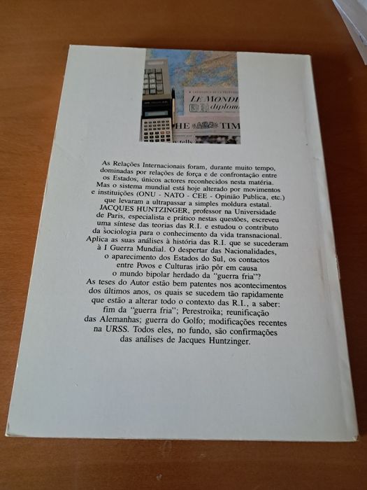 "Introdução às Relações Internacionais "