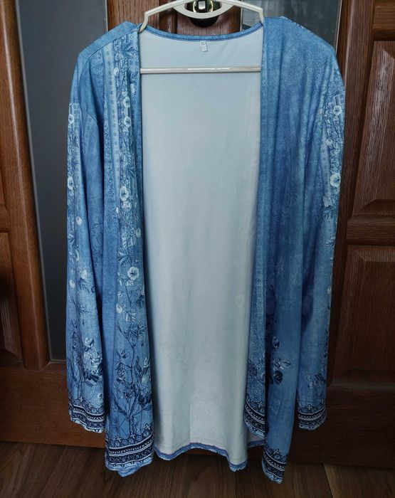 Темно-синя блузка 54-56 розміру (нова)