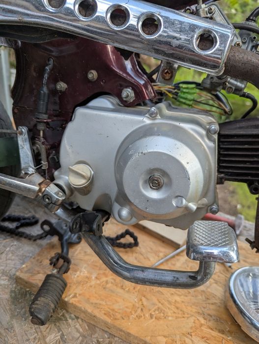 Silnik 50 4T skyteam dax  półautomat honda