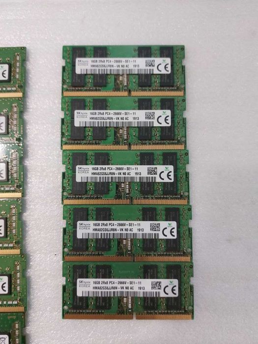Оперативна пам'ять So-Dimm DDR4 8гб (частота 2133, 2400, 2666, 3200мГц) SK Hynix, для ноутбуків. ОПТ, є в кількості