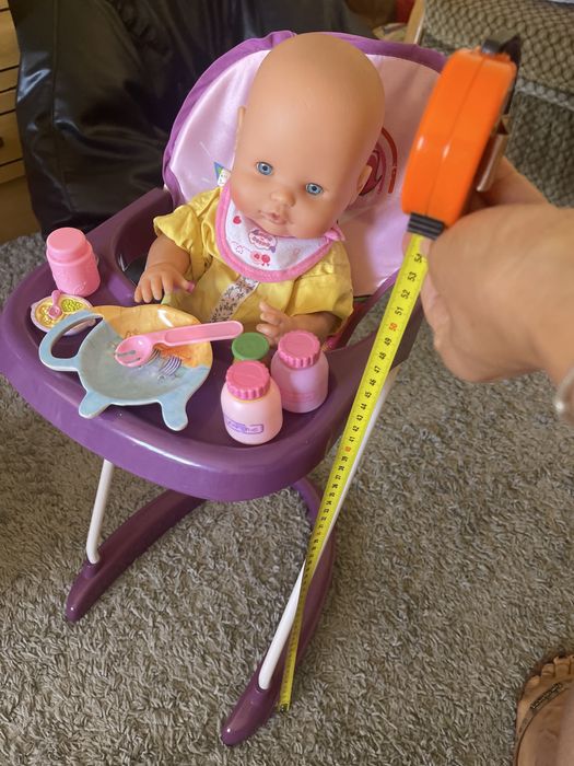 Cadeira papa e boneca  15,00€