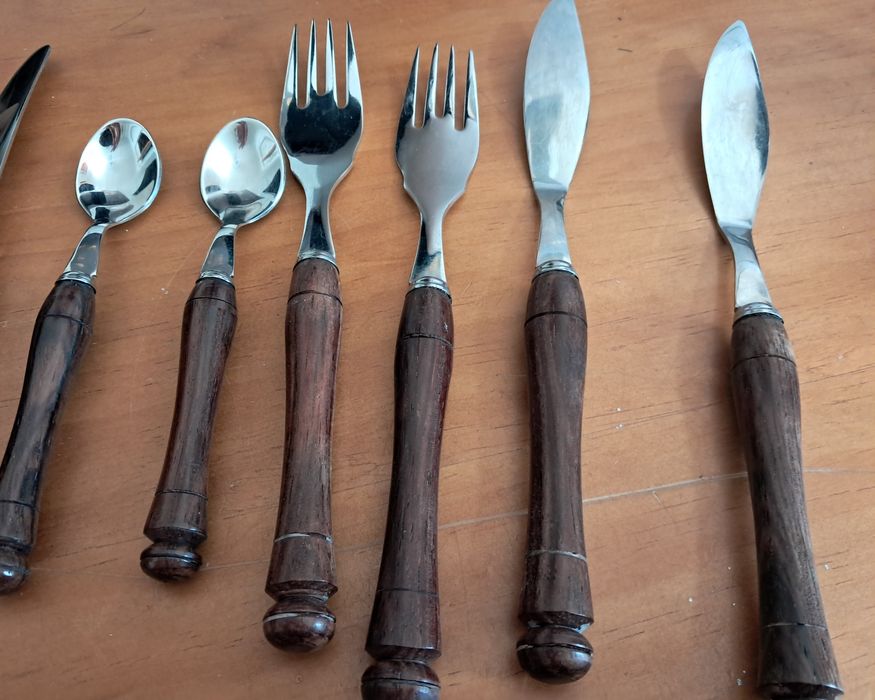 Conjunto de talheres vintage