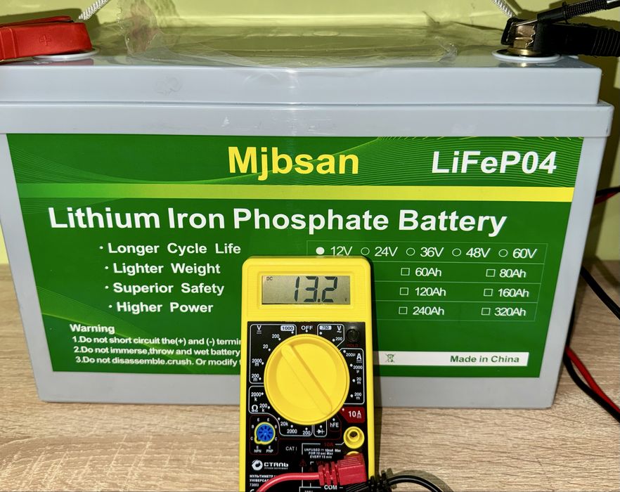 Продам LiFePO4 12V 100 Ah стан відміннй
