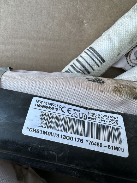 Suzuki Sx4 Scross kurtuna airbag poduszka lewa prawa Oryginal