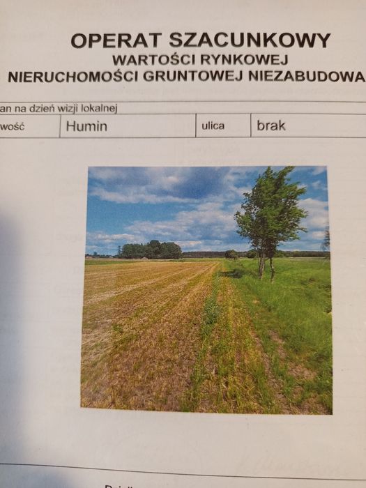 Działki  Budowlane z warunkami zabudowy zagrodowej