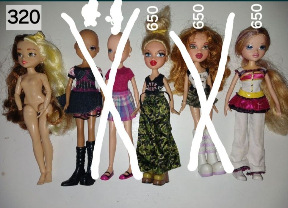 Ляльки Bratz фірмові
