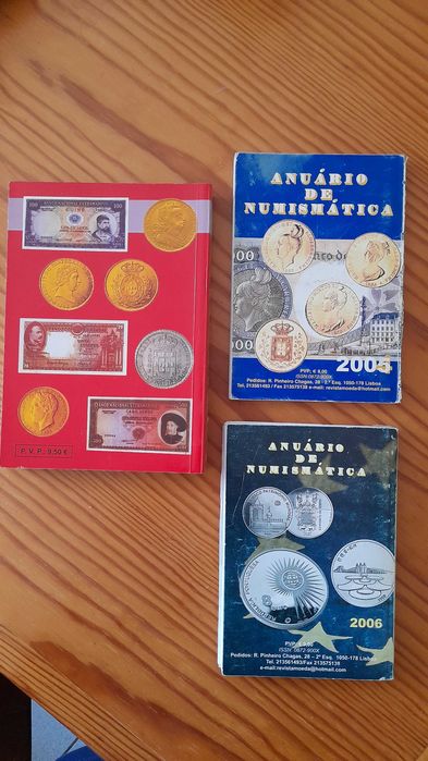 Anuário Numismática 2004, 2006 e 2007