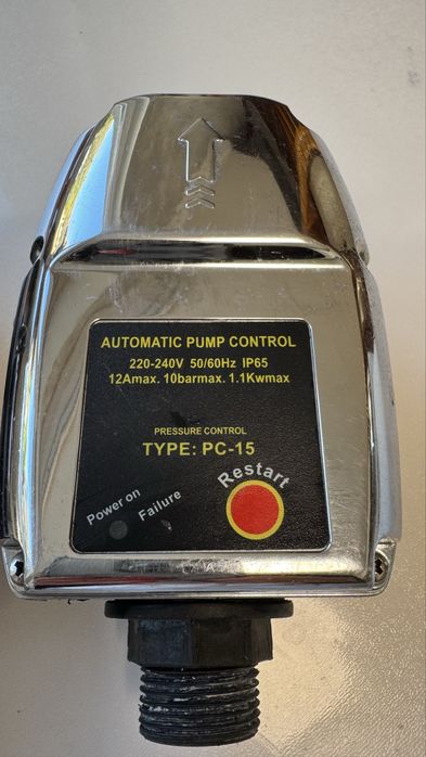 Контролер тиску, гідроконтролер, реле тиску