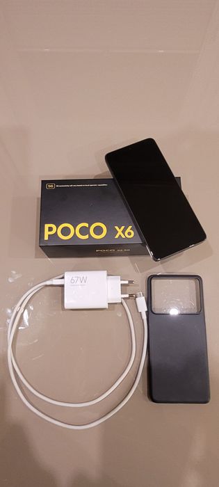 Telefon Xiaomi Poco X6 na gwarancji.