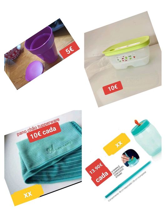 Tupperware vários