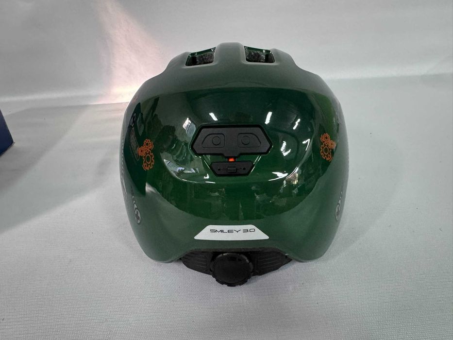 Kask rowerowy dziecięcy Abus Smiley 3.0 Green Robo M 50-55cm
