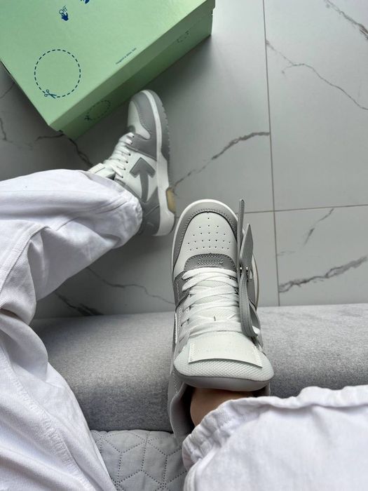 [БЕЗ ПРЕДОПЛАТ] Off-White Out of Office Low Tops Grey White