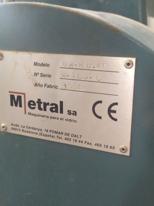 Máquina Vidreira de fazer enconches