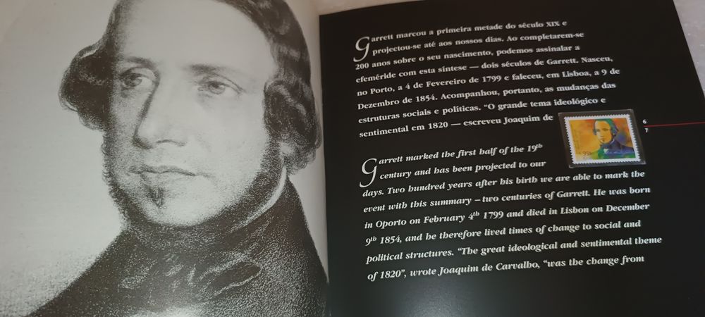 Livro "1999 Portugal em Selos" Edição CTT