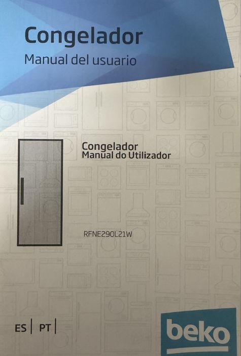 Arca Arca Frigorifica Vertical Beko RFNE290L21W - 250L