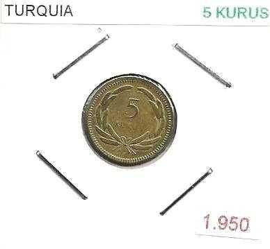 Turquia - - - - - Moedas