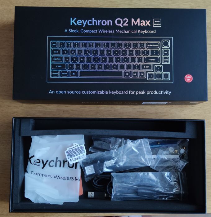 Keychron Q2 Max QMK/VIA Wireless Custom Mechanical Keyboard