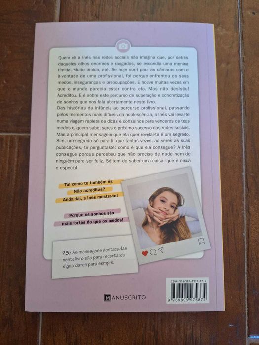 Livro "Hey, tu consegues!"