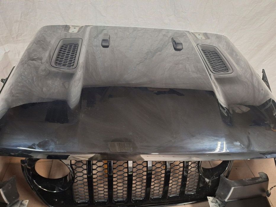 jeep wrangler jl 18-   maska pokrywa silnika  kompletna demontaz