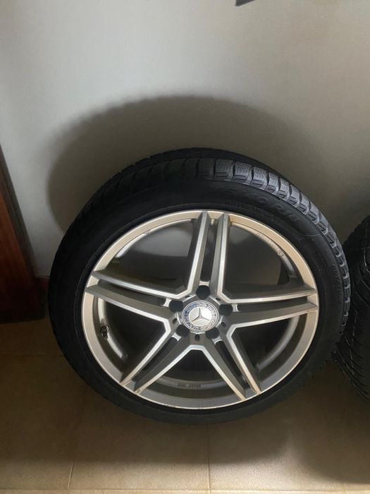 Jantes 18” Mercedes com pneus