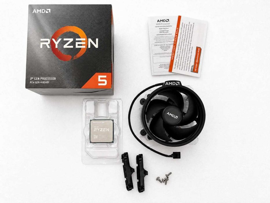 Płyta główna MSI B450 Tomahawk+  procesor AMD Ryzen5 3600