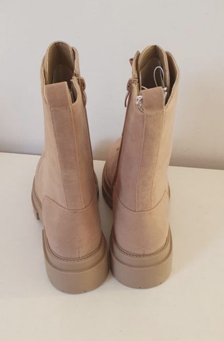 Botki bezowe 41 Buty damskie