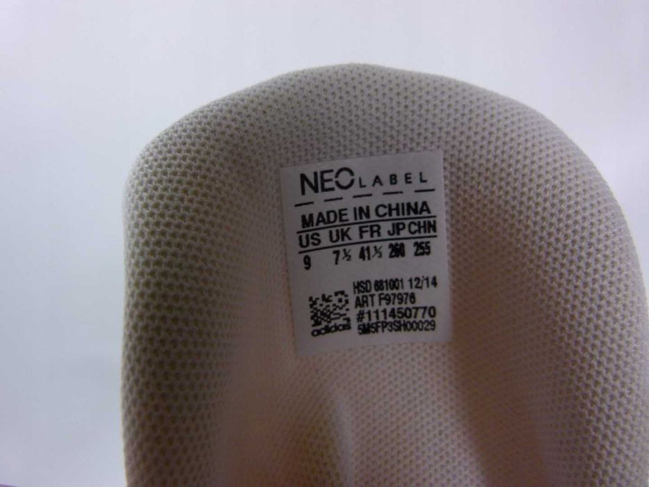 Adidas Neo skórzane trampki 41,1/3 - 26 cm