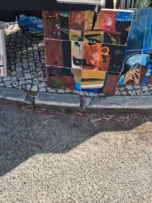 Painéis réplica de pinturas de Amadeo Sousa Cardoso