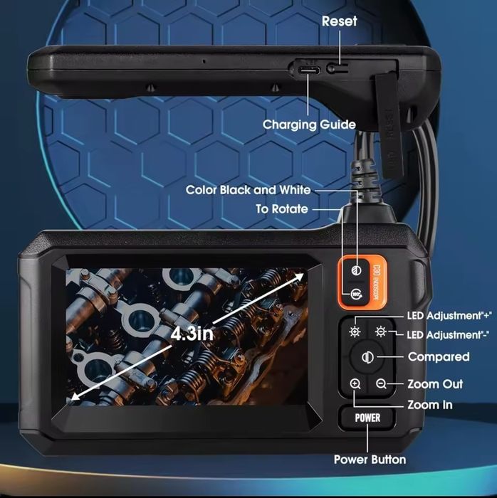 Эндоскоп Промышленная эндоскопическая камера