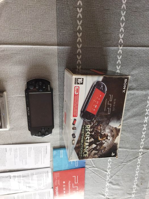Sony PSP consola original psp slim versão limitada 3004 Resistance