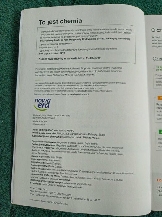 To jest chemia 1. Podstawa