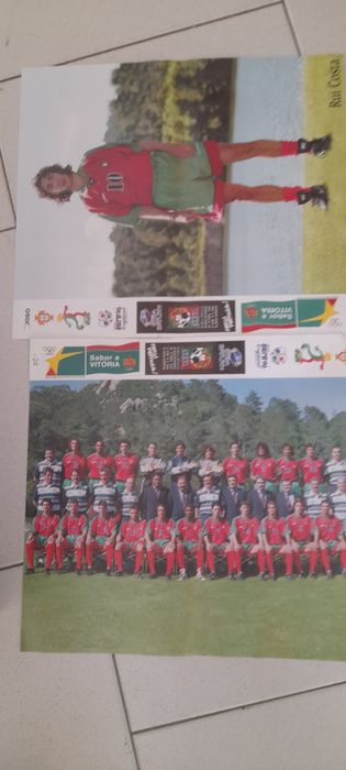 Posters de jogadores da selecção euro 96