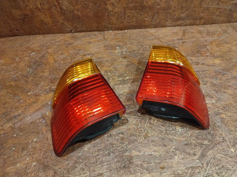 bmw e39 touring oryginalne lampy tył led / poliftowe diodowe pomarań