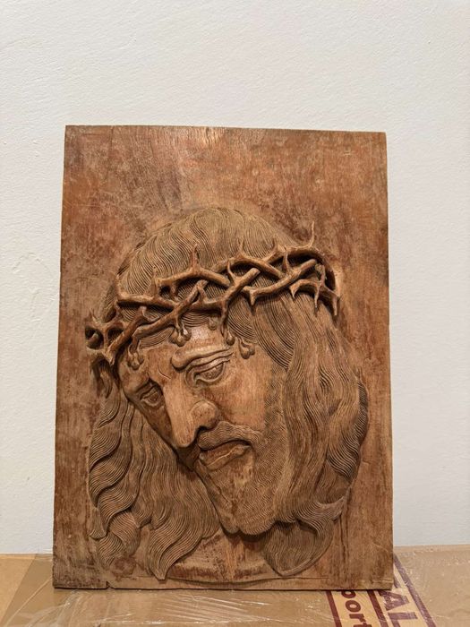 Колекційна дерев’яна ікона Ісус Христос