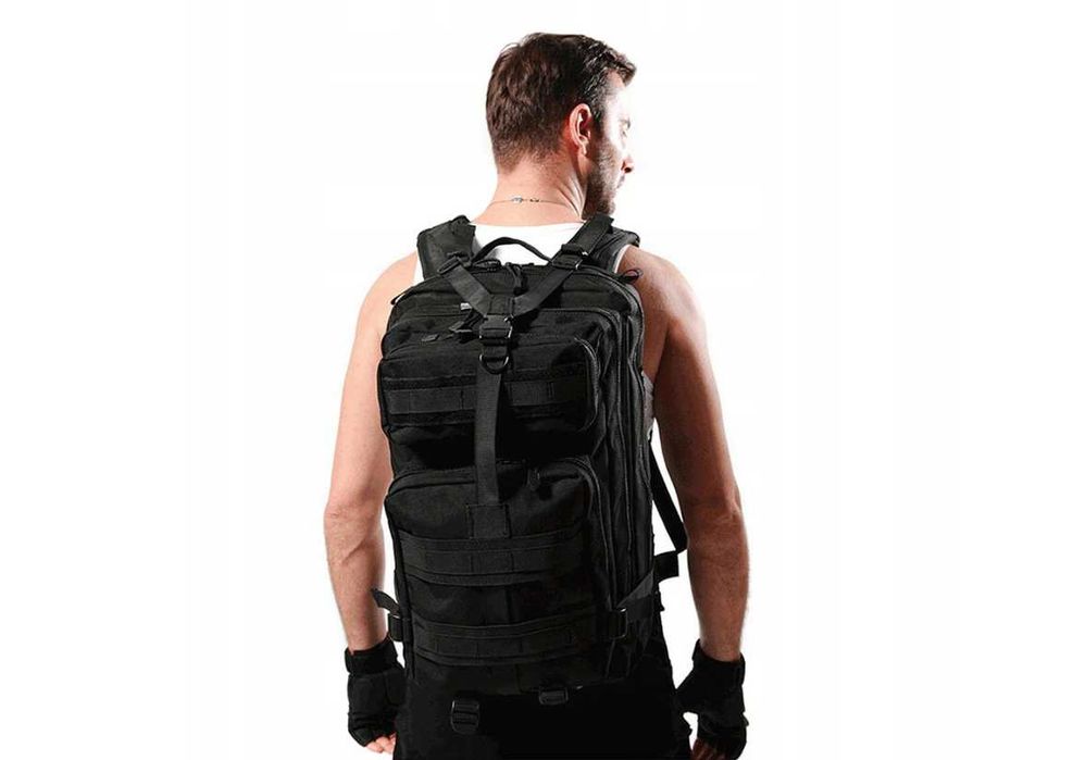 Plecak survival 35L – nowy, z wentylacją pleców i miejscem na laptopa!