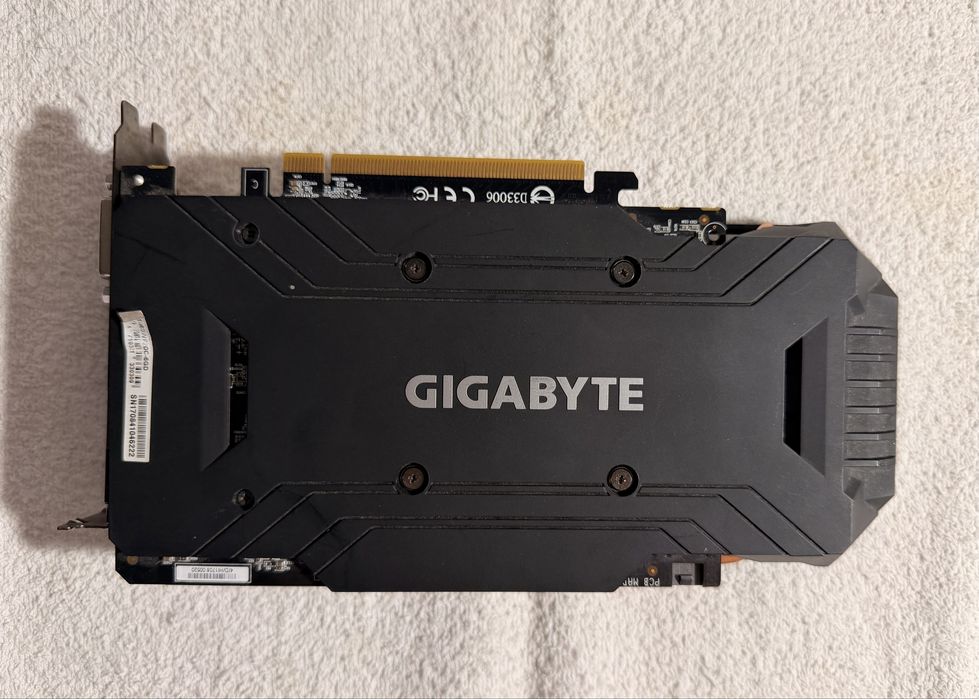 Видеокарта Gigabyte GeForce GTX 1060, 6gb