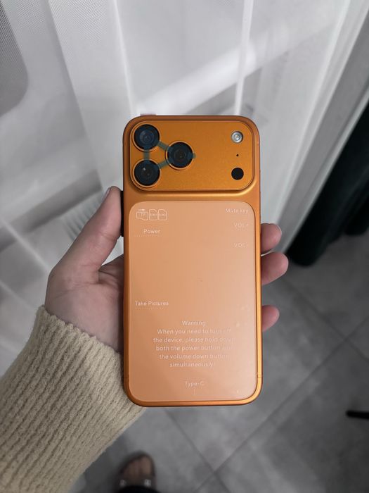 Айфон 17 про макс на андроїді, новий