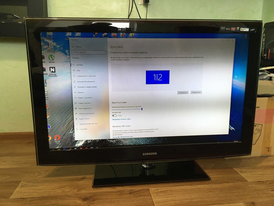 Телевизор Samsung LE40B551A6WXUA Рабочий.