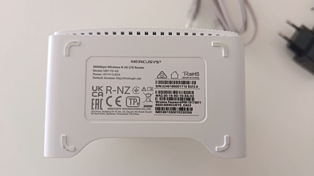 Router 4g Mercusys MB 110